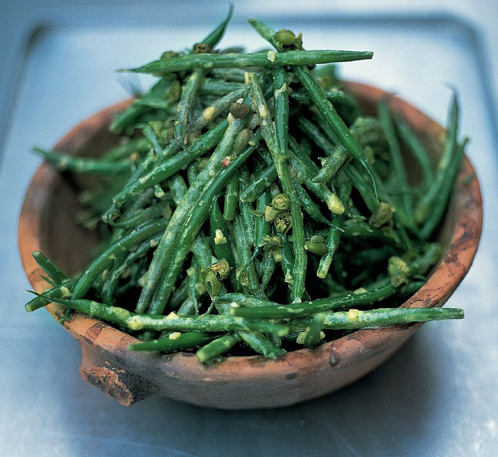 Jamie Oliver: French bean salad