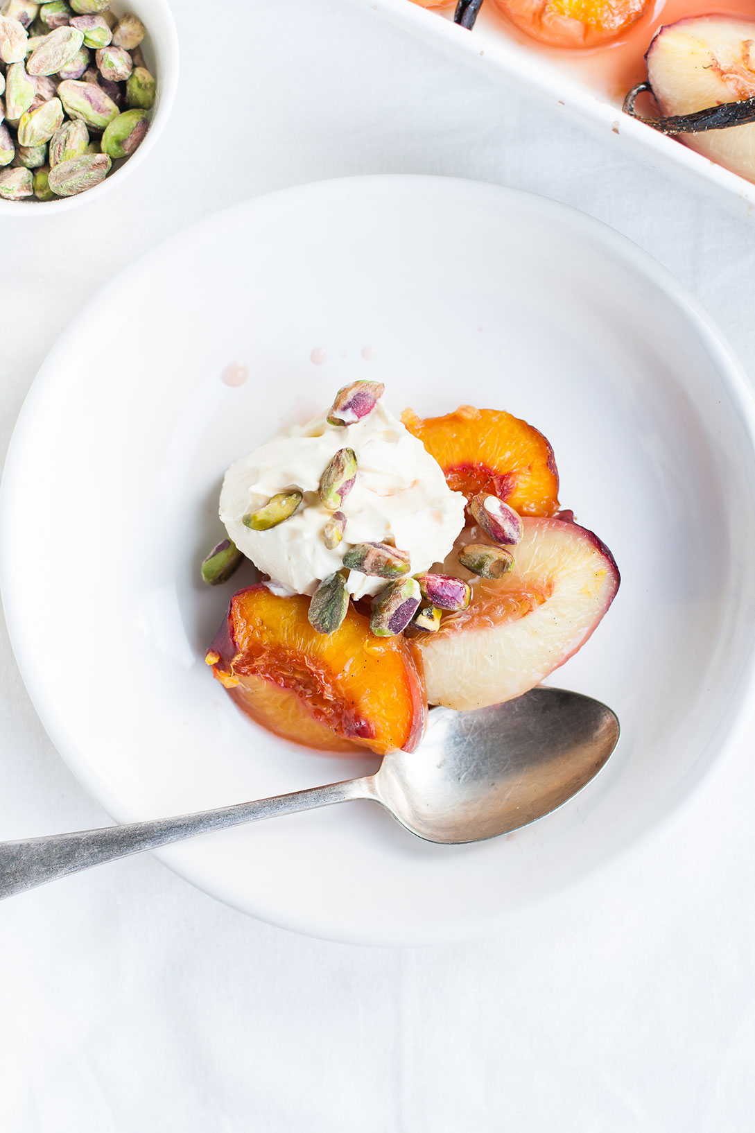 The Alimental Sage. | Baked Stone Fruit with Lemon Mascarpone - The ...